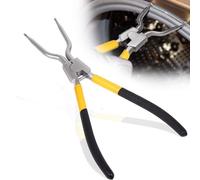 Toolopimal Strumento di Riparazione per Lavatrice, Clip Vasca Lavatrice, Compatibile con LG, Samsung, Posizione Interna, Giallo, Acciaio al Carbonio, 3.3 cm