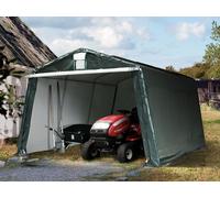 TOOLPORT 3,3x4,7m tenda garage, PE 450, verde scuro - (7819)