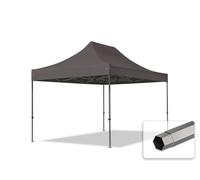 TOOLPORT 3x4,5m gazebo pieghevole, PREMIUM acciaio, grigio scuro - (600053)