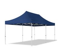 TOOLPORT 3x6m gazebo pieghevole PES, PROFESSIONAL alluminio, blu scuro - (600229)