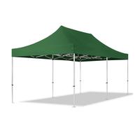 TOOLPORT 3x6m gazebo pieghevole PES, PROFESSIONAL alluminio, verde scuro - (600217)