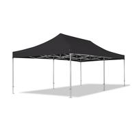 TOOLPORT 4x8m gazebo pieghevole PES, PROFESSIONAL alluminio, nero - (581979)