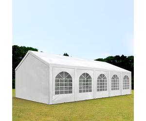 TOOLPORT FLEX 4x10 m tendone per feste, PE 450, bianco - (91112)