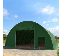 TOOLPORT Highlander Tunnel agricolo 9,15m x 10m x 4,5m - PRIMEtex 2300 verde scuro - (12121)