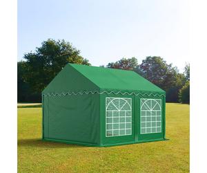 TOOLPORT PRO 3x4m tendone per feste, PVC 700, verde scuro - (6156)