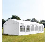 TOOLPORT PRO 5x12m tendone per feste, gazebo PVC bianco - (5360)