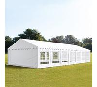 TOOLPORT PRO 6x14m tendone per feste, PVC 700, bianco - (5109)