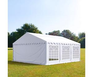 TOOLPORT PRO 6x6m tendone per feste, PVC 700, bianco - (6053)
