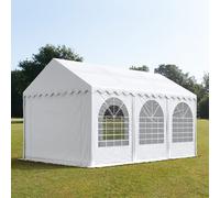 TOOLPORT PRO XXL 3x6m tendone per feste, PVC 1400, telaio perimetrale, bianco - (7663BL)