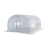 TOOLPORT Serra tunnel 3x4m, telo in PE, bianco - (8941)