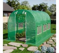 TOOLPORT Serra tunnel 2x3m, telo in PE, verde - (8933)