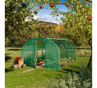 TOOLPORT Serra tunnel 3x4m, telo in PE, verde - (8989)