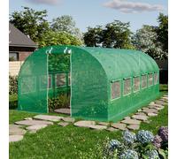 TOOLPORT Serra tunnel 3x6m, telo in PE, verde - (8935)