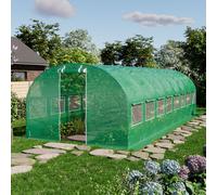 TOOLPORT Serra tunnel 3x8m, telo in PE, verde - (8936)