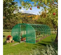 TOOLPORT Serra tunnel 3x8m, telo in PE, verde - (8991)