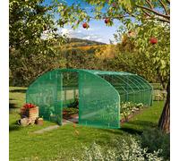 TOOLPORT Serra tunnel 4x6m, telo in PE, verde - (8992)