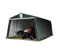 TOOLPORT 3,3x6,2m tenda garage, PE 450, verde scuro - (7820)