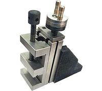 ToolPost - Mini scivolo verticale con morsa in acciaio da 50 mm, fresatura istantanea per torni da banco piccoli