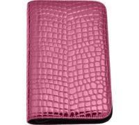 TOOLS-2-GROOM ASTUCCIO PORTA FORBICI IN ECOPELLE DI COCCODRILLO ROSA