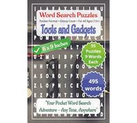 Tools and Gadgets - Word Search Puzzles - Pocket: Screen-Free! Challenging Activity for All Ages 13+