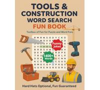 Tools & Construction Word Search Puzzle Book: Large Print Word Search about Power Tools, Wrenches Set, Jigsaws And Blades and Many More. A great gift ... who loves a brain challenge. 8.5x11 inches.