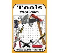 Tools & DIY Word Search Puzzle Book: Word Searches with Easy to Read Print about Tools, Construction, DIY words and More | 6x9 inches, 110 Pages | 50+ ... Gift for Vacations, Holidays and Free Times