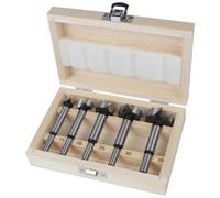 KIT 5 FRESE FRESA LEGNO GAMBO 8MM CERNIERE MISURE 15 20 25 30 35MM