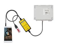 ToolsEvery Adattatore AUX per autoradio per Toyota, compatibile con Corolla e Camry, supporta l'ingresso audio da 3 5 mm