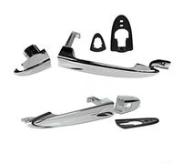 ToolsEvery Maniglia per portiera anteriore, coppia esterna, maniglia apriporta per Lancia Ypsilon 2003 - 2011 735409026, impermeabile ABS