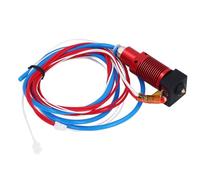 TOOLSGO Kit hotend in lega di alluminio per stampante 3D, dissipatore di calore rotondo, ugello M6 x 13 mm, compatibile con le stampanti 3D CR-10S Pro e CR-10S Pro V2