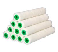 ToolSpace 10x Rullo per Pittura Professionale Velluto 15cm Rullo per Pittura a Base di Solvente Pavimenti Legno Decorazione Casa Accessori per Pittura Superfici Piccole Pittura Murale