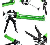 ToolSpace Estrattore in silicone da 280 ml | Forte applicatore per colla, masse e fughe | Impugnatura ergonomica | Design rinforzato | Spremiagrumi professionale per cartucce | Applicazione precisa