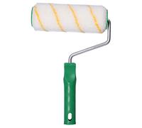 ToolSpace Rullo per Pittura Professionale 18 cm per Pareti Soffitti Facciate Setole in Poliacrilico Antigoccia Manico in Plastica Ergonomico Rullino per Imbianchino Interni Esterni Cartongesso