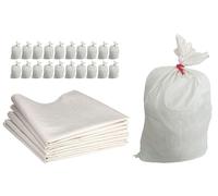 ToolSpace Sacchi per Cereali Sacco per Farina Mangime Rafia Alimentare Alimentare Grano - 20x Sacchetta de Polipropilene 85x50 cm per Sassi Stoccaggio Segatura Macerie, Saccone 25 kg per Giardinaggio