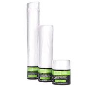 ToolSpace Set di 3 pellicole di mascheratura con nastro adesivo - Pellicola trasparente antipolvere Pellicola di mascheratura per pittori per ristrutturazioni Pellicola multiuso per ristrutturazioni