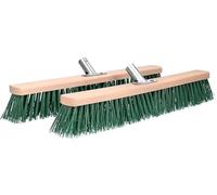ToolSpace Spazzola per la pulizia stradale e pavimentazione, scopa stradale 50 cm, per uso esterno, scopa da giardino