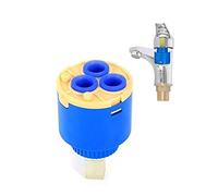 Toolstar - Cartuccia per rubinetto, 1 pezzo da 35 mm/40 mm, valvola a disco in ceramica per rubinetti a leva singola, miscelatori monoblocco per bagno o cucina (tipo A/B), blu