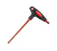 TOOLSTAR Chiave esagonale T25 con manico a T, chiave esagonale, cacciavite angolare, chiave a bussola esagonale, utensili manuali per viti esagonali/bulloni/raccordi (confezione da 1)