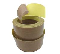 TOOLSTAR - Nastro adesivo ad alta temperatura in PTFE, resistente al calore -70°C-260°C, per sigillanti a impulso manuale sottovuoto (confezione da 1), marrone