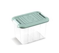 TOOLTEK CONTENITORE SALVASPAZIO EVERBOX C/COPERCHIO+CLIPS RETTANGOLARE MIS. XS/S/M MHOME (XS)