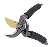 TOOLTENG Garden Bypass Pruning Shears, Heavy Duty Garden Clippers, Tree Ttrimmers and Rose Pruning Shears, Multipurpose Garden Shears for Gardening, Arboriculture & Plant Nurseries (Black)