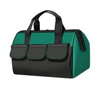 ToolTote Bag With Handle - Wide Mouth Storage Carrying Pouch Multi Pockets ToolOrganizer With Design | Convenient toolCarrier For Men Women Home Garage Office Worksite Daily Use