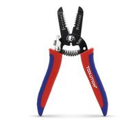 TOOLUTION Pinza Spelafili per Cavi 10-22 AWG | Spelacavi Manuale con Meccanismo a Molla e Blocco di Sicurezza per Elettricisti