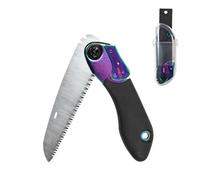 Toolux Sega pieghevole da 130 mm, sega da potatura, lunghezza della lama, sega pieghevole multifunzione SK5, in acciaio, per giardino, legno, metallo, plastica