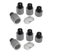 Toolvvik 100 Set Ricaricabili Capsule Caffè Tazza Monouso Capsule Imballaggio Cafe Supplies per Nero