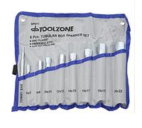 Toolzone Set di 8 chiavi tubolari da 6 mm a 22 mm
