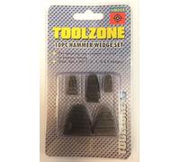 Toolzone, set di cunei per martello HM008, confezione da 10 pezzi