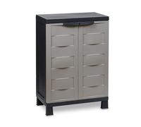 Toomax Armadio Ambition Midi basso, in plastica, certificato TUV GS, dimensioni cm 65x37x93h