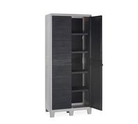 Toomax Armadio Woody'S XL tuttopiani, colore grigio chiaro/antracite