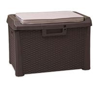 Toomax Baule Esterno 125L con Ruote Santorini - Marrone